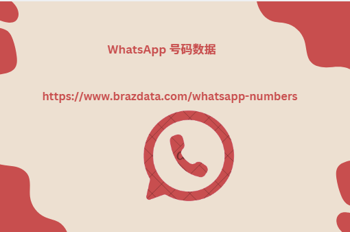 WhatsApp 号码数据