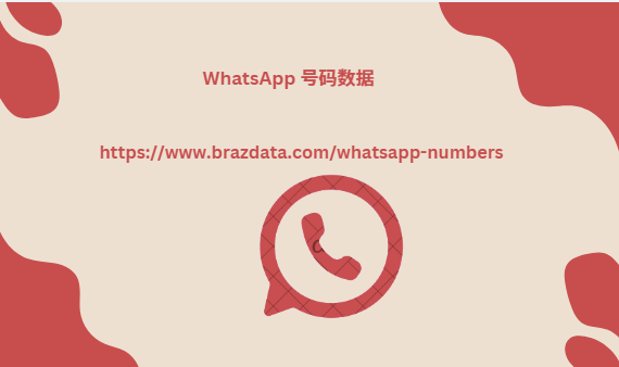 WhatsApp 号码数据